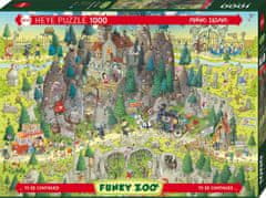 Heye Puzzle Crazy Zoo: Erdély kiállítása 1000 darab