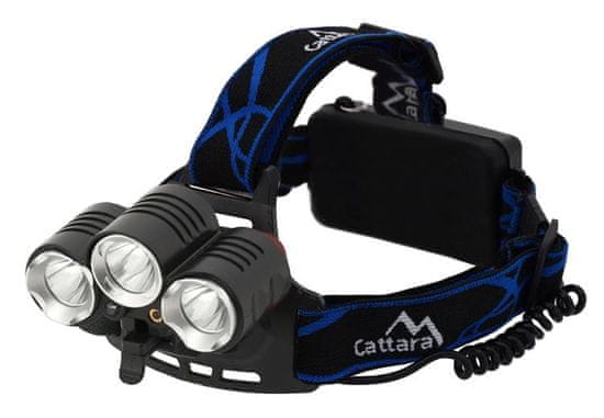 Cattara LED-es fejlámpa 400 lm újratölthető