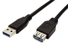 Goobay USB 3.0 A-A 3m A(M)-A(F) hosszabbító kábel, fekete