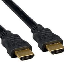 Gembird HDMI-HDMI kábel 1.8m, 1.4, M/M árnyékolt, aranyozott érintkezőkkel, fekete színű