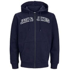 Jack&Jones Férfi melegítőfelső JJROUX Regular Fit 12241567 Navy Blazer (Méret XXL)