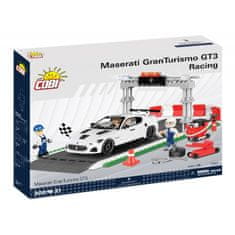 Cobi - MASERATI GRAN TURISMO GT3 Racing készlet. 300 tégla, 2 figura.