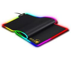 Genius GX GAMING GX-Pad 800S RGB háttérvilágítású egérpad 800x300x3mm, fekete-piros
