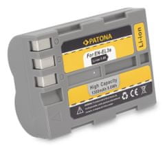 PATONA akkumulátor a Nikon EN-EL3E 1300mAh készülékhez