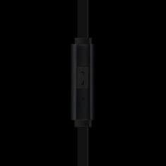 Canyon Sztereó fejhallgató lapos kábellel, mikrofonnal, 1,2M, fekete