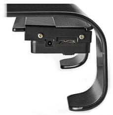 Nedis ergonomikus multifunkciós állvány/ monitor/ USB 3.0 hub/ 4 port/ fekete