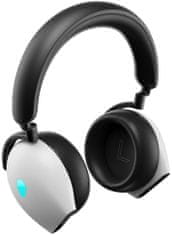 DELL AW920H/ Alienware Tri-Mode Wireless Gaming Headset/ vezeték nélküli headset mikrofonnal/ ezüst színű