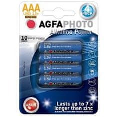 Agfaphoto Power alkáli elemek 1,5V, LR03/AAA, 4db