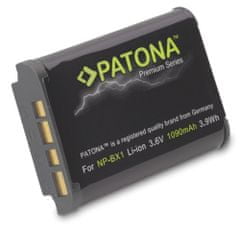 PATONA akkumulátor a Sony NP-BX1 1090mAh Li-Ion Premium készülékhez