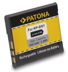 PATONA akkumulátor a Sony NP-BN1 630mAh akkumulátorhoz