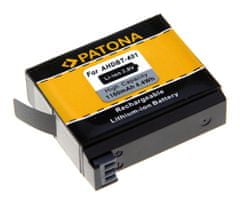 PATONA akkumulátor digitális fényképezőgéphez GoPro Hero 4 AHDBT-401 1160mAh Li-Ion