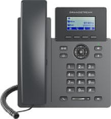 Grandstream GRP2601P SIP telefon, 2,21" LCD kijelző, 2 SIP fiók, 100Mbit port, PoE