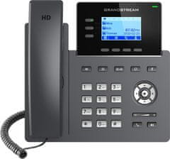 Grandstream GRP2603 SIP telefon, 2,48" LCD háttérvilágítású kijelző, 6 SIP-fiók, 2x1Gbit port