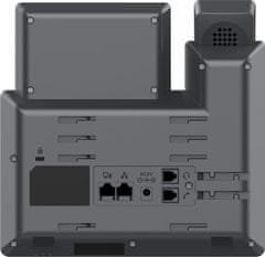 Grandstream GRP2604 SIP telefon, 2,48" LCD háttérvilágítású kijelző, 6 SIP fiók, 10BLF tl., 2x1Gbit portok