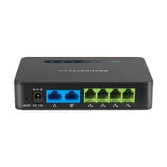 Grandstream HT814 (ATA), 4x FXS, 2 SIP profil, 1x Gbit LAN, NAT router, 3-way conf.