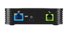 Grandstream HT801 (ATA), 1x FXS, 1x SIP fiók, 1x LAN, 3-irányú hangkonf., automatikus rendelkezésre bocsátás