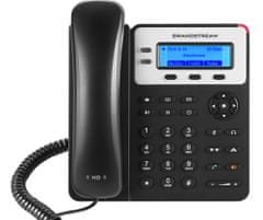 Grandstream GXP-1620/ VoIP telefon/ LCD kijelző/ 2x SIP/ 2x LAN/ SRTP/ TLS/ 3 prog. gomb/