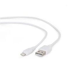 Gembird Lightning 8 tűs (M) USB 2.0 (M) töltőkábel, 2 m, fehér