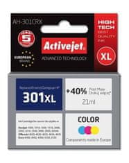 ActiveJet tinta HP CH564EE Premium 301XL színes, 21 ml AH-301CRX