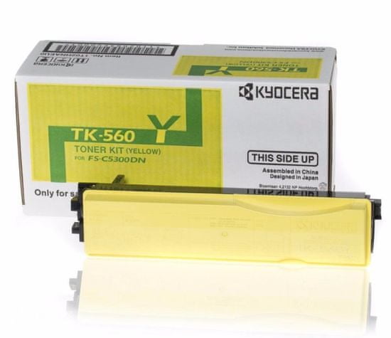 Kyocera toner TK-560Y/ FS-C5300/ 5350DN/ 10 000 oldal/ Sárga