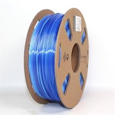 Gembird nyomtatási filament, PLA, 1,75mm, 1kg, silk ice, jégkék/sötétkék