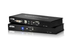 Aten KVM extender CE-600 USB, DVI (1024 x 768 60m-en)