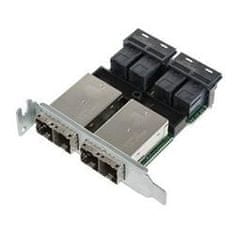 SuperMicro 16 portos Mini SAS HD Int-to-Ext kábel adapter - alacsony profilú