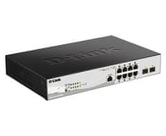 D-Link DGS-1210-10P/ME/E 8x 1G PoE, 2x 1G SFP Metro Ethernet menedzselt kapcsoló