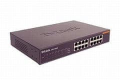 D-Link DES-1016D/E 16 portos 10/100Mbps Fast Ethernet menedzselés nélküli kapcsoló