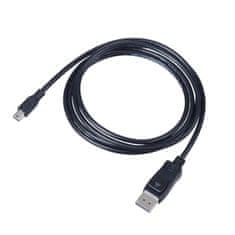 Akyga DisplayPort audio-video kábel 1.8m/PVC