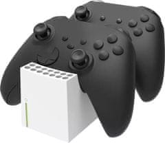 Snakebyte Twin: Charge SX töltő az XBox Series X-hez fehér színben