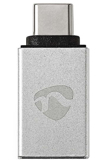 Nedis PROFIGOLD USB-C/USB 3.2 Gen 1 adapter/ USB-C csatlakozó - USB-A aljzat/ alumínium/ ezüst/ BOX