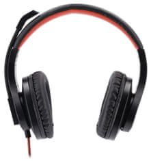 Hama fejhallgató PC sztereó HS-USB400/ vezetékes fejhallgató + mikrofon/ USB/ érzékenység 100 dB/mW/ fekete