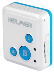 Helmer GPS lokátor LK 503 kétirányú kommunikációval személyek, poggyászok követéséhez