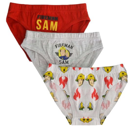Fireman Sam alsónadrág szett/3db Sam a tűzoltó