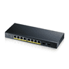 GS1900-10HP Vezérelt L2 Gigabit Ethernet (10/100/1000) Ethernet-áramellátás (PoE) támogatása Fekete (GS1900-10HP-EU0102F)