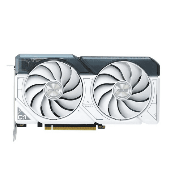 ASUS GeForce RTX 4060 8GB Dual White OC Edition videokártya (DUAL-RTX4060-O8G-WHITE) (DUAL-RTX4060-O8G-WHITE)