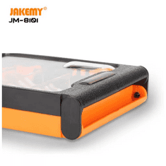 Jakemy JM-8101 33 az 1-ben precíziós csavarhúzó készlet narancssárga (128824)