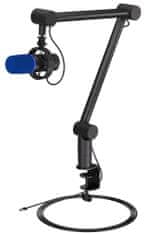 Endorfy mikrofon Solum Broadcast / streaming / állítható kar / pop-up szűrő / 3,5 mm-es jack / USB-C