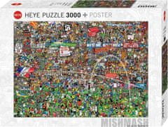 Heye Puzzle Labdarúgás története 3000 darab