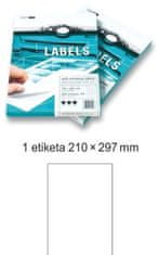 Smart LINE Öntapadós címkék 100 lap (1 címke 210 × 297 mm)