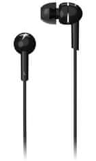 Genius HS-M300 fekete, Fejhallgató, vezetékes, fülhallgató, mikrofon, 3,5 mm-es jack 4 tűs, fekete