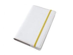 Moleskine bőr naplóborító L 21 x 13 cm - bőr fehér deluxe
