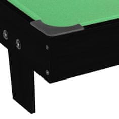 Vidaxl fekete és zöld mini biliárdasztal 92 x 52 x 19 cm 92500