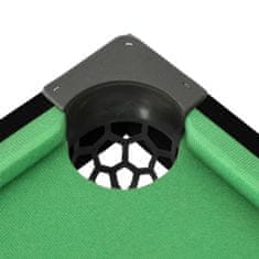 Vidaxl fekete és zöld mini biliárdasztal 92 x 52 x 19 cm 92500