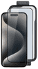 EPICO Széltől-peremig védőüveg iPhone 15 81112151300001 - 2db beszerelési kerettel