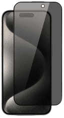 EPICO Edge to Edge védőüveg sötétítő szűrővel iPhone 15 Pro Max (Ultra) számára 81312151300003 - applikátorral