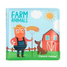 Canpol babies Soft Squeaky Farm Állatok könyv
