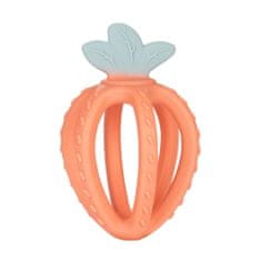 Canpol babies 3D eper narancs szilikon szenzoros rágókarika