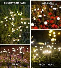Sweetbuy Fairy lights - Napelemes kerti lámpák, lámpa és gyertyatartó